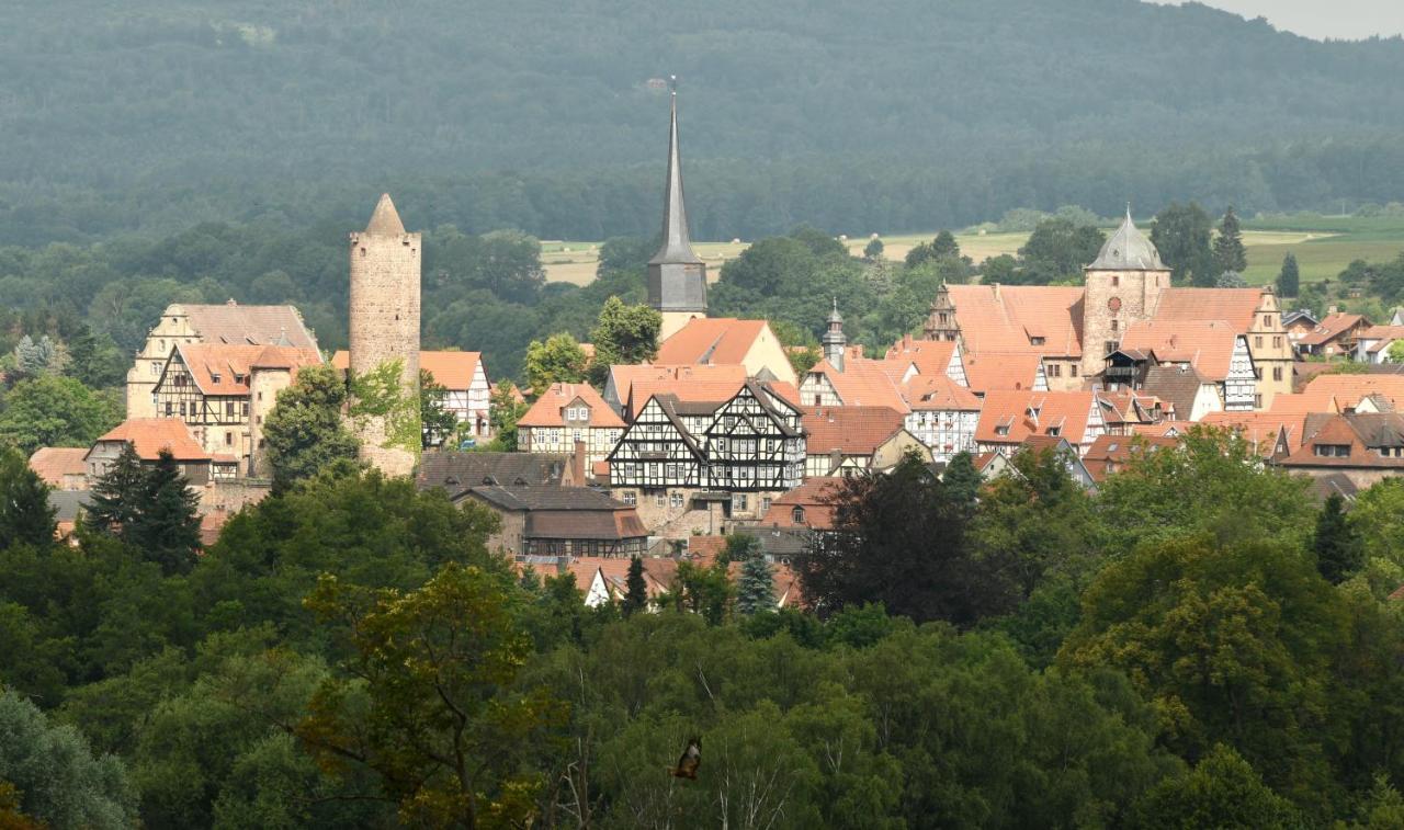 Graefin Amalia - Elegantes Apartment In Der Historischen Hinterburg In Schlitz, 2 Schlafzimmer, Mit Garten, Nahe Fulda Und Bad Hersfeld Extérieur photo