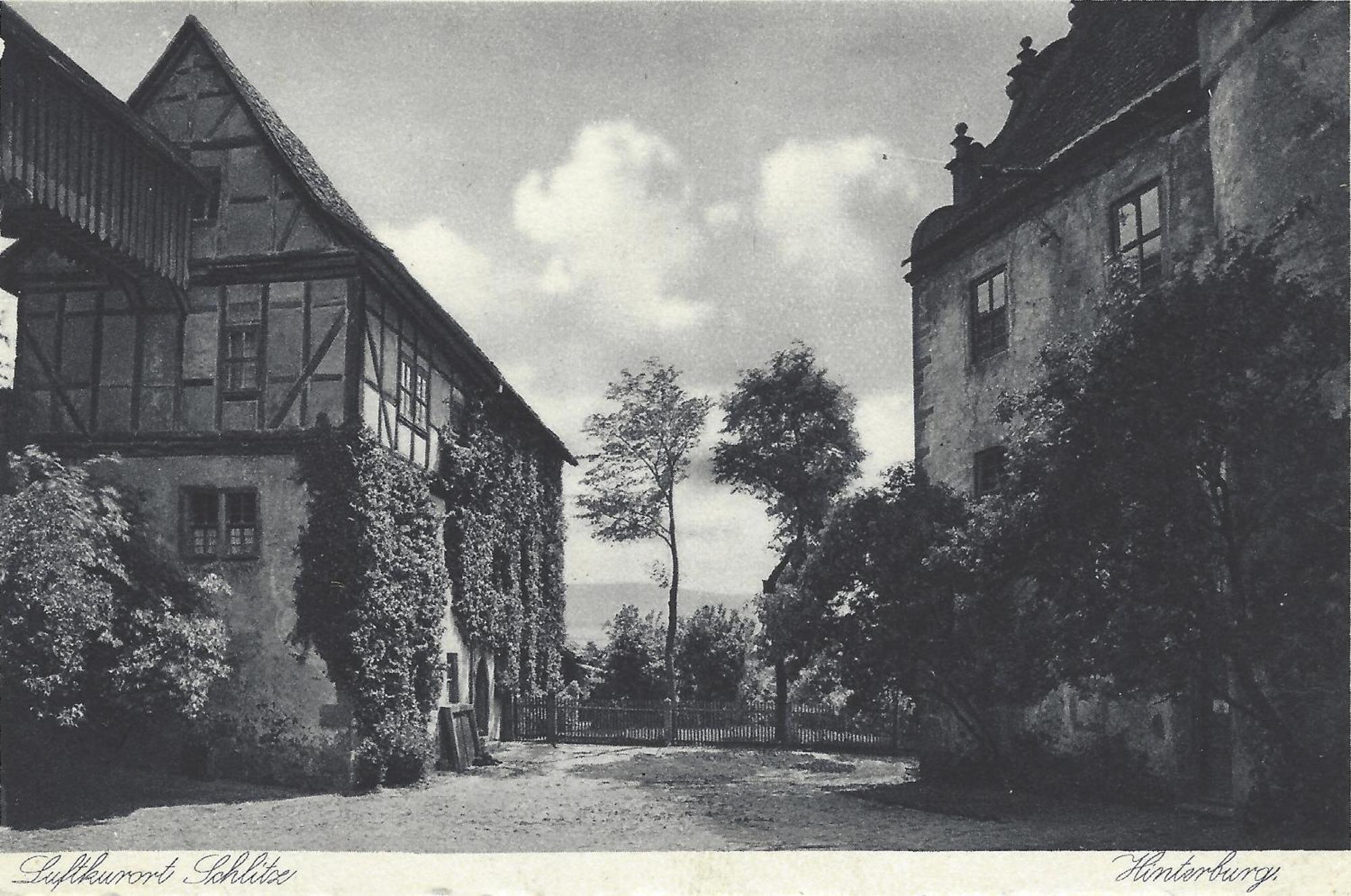 Graefin Amalia - Elegantes Apartment In Der Historischen Hinterburg In Schlitz, 2 Schlafzimmer, Mit Garten, Nahe Fulda Und Bad Hersfeld Extérieur photo