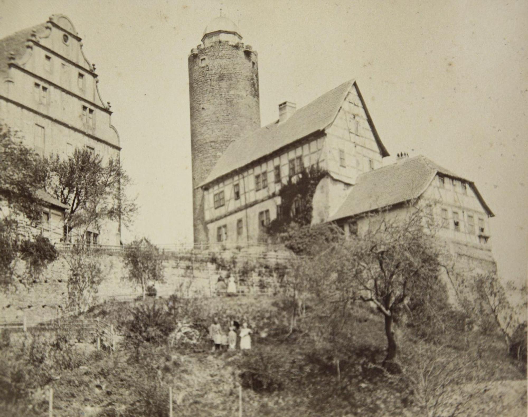 Graefin Amalia - Elegantes Apartment In Der Historischen Hinterburg In Schlitz, 2 Schlafzimmer, Mit Garten, Nahe Fulda Und Bad Hersfeld Extérieur photo