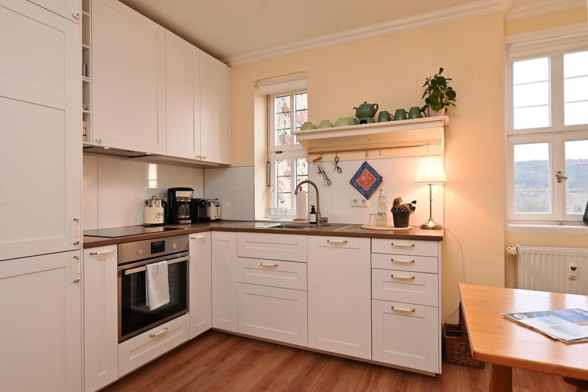 Graefin Amalia - Elegantes Apartment In Der Historischen Hinterburg In Schlitz, 2 Schlafzimmer, Mit Garten, Nahe Fulda Und Bad Hersfeld Extérieur photo